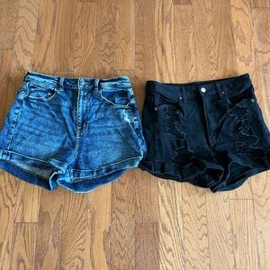American Eagle Women’s Jean Shorts Size 8 Stretch